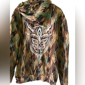 Lurking Class Camo hoodie